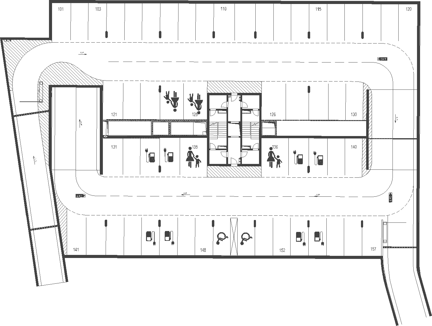 Mapa 1. podlažia